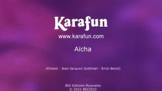Aicha - Khaled   Karaoke Version   KaraFun