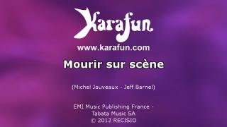 Karaoke Mourir sur scene - Dalida  