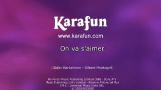 On va s aimer - Gilbert Montagne   Karaoke Version   KaraFun